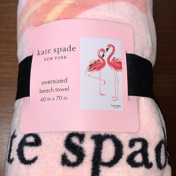 kate spade NY Beach Towel, 100% Cotton, 40” x 70” - Picture 9 of 16
